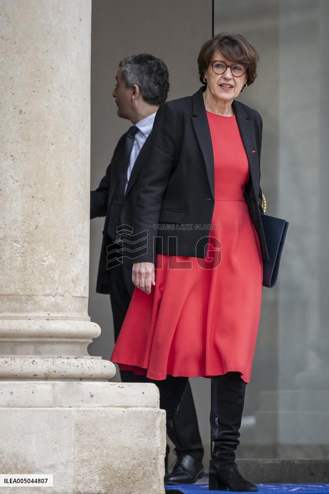 Weekly Cabinet Meeting - Paris