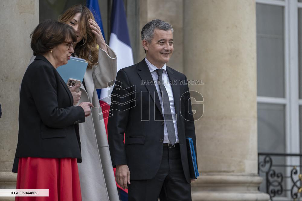 Weekly Cabinet Meeting - Paris