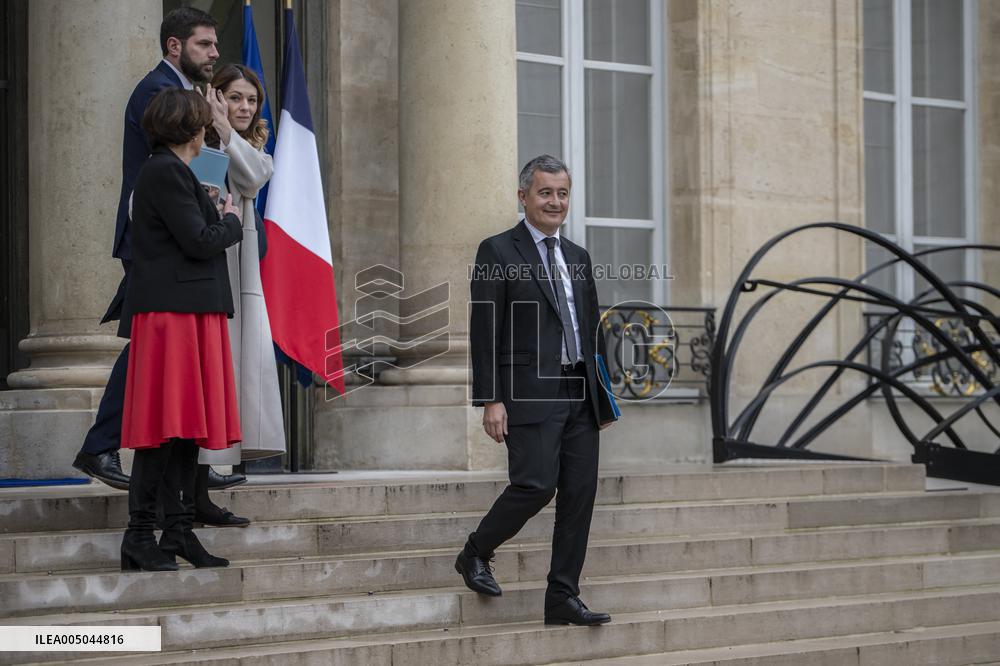 Weekly Cabinet Meeting - Paris
