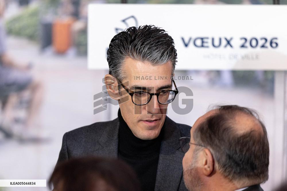 Paris' Mayor delivers a speech for the 2026 whishes - Paris AJ