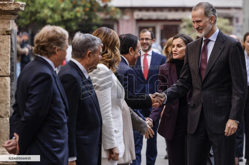 Spanish Royals Launch Valencia Exhibition - Valencia