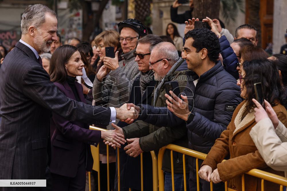 Spanish Royals Launch Valencia Exhibition - Valencia