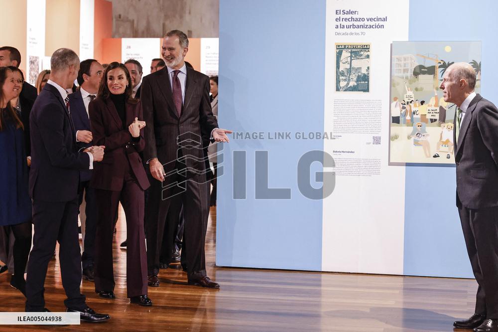 Spanish Royals Launch Valencia Exhibition - Valencia