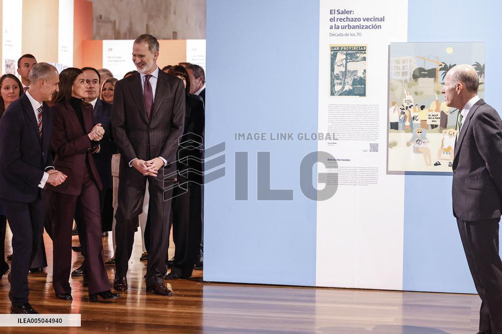 Spanish Royals Launch Valencia Exhibition - Valencia
