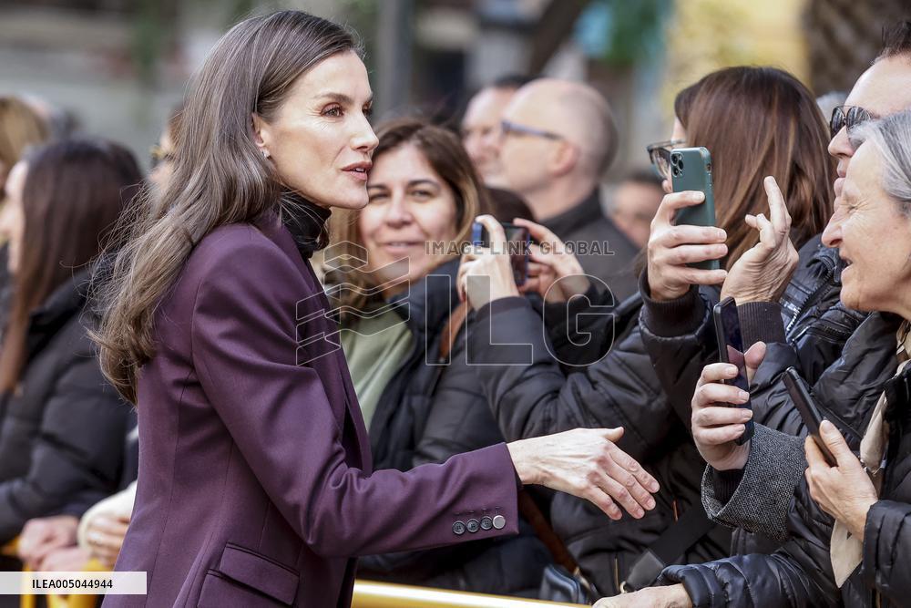 Spanish Royals Launch Valencia Exhibition - Valencia