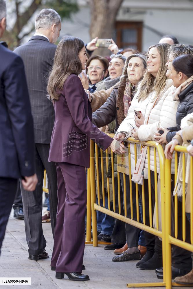 Spanish Royals Launch Valencia Exhibition - Valencia
