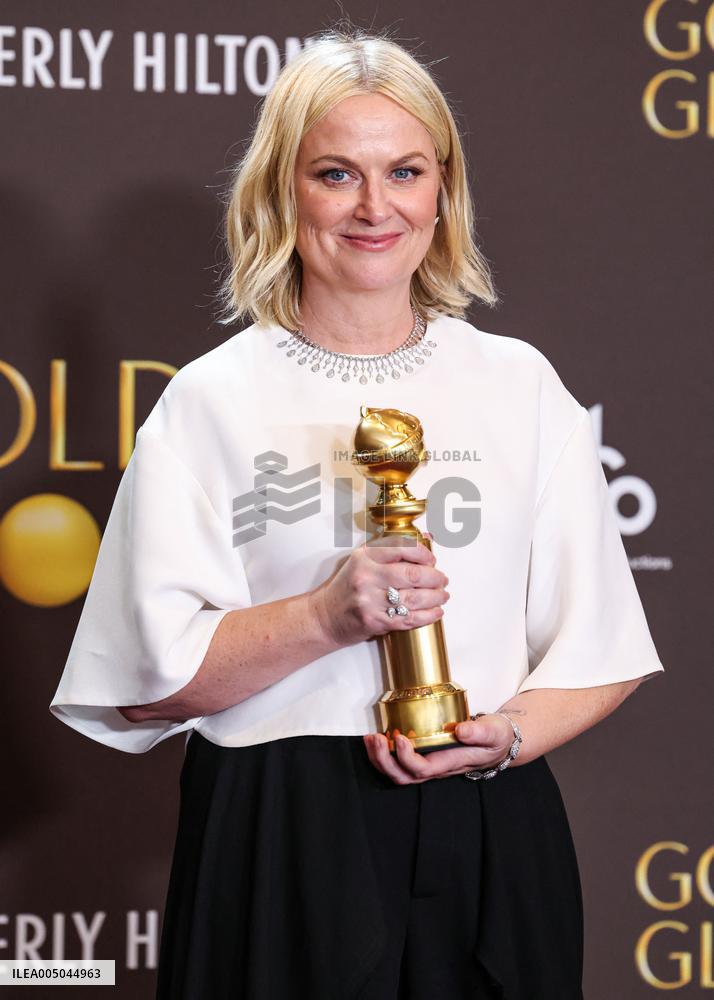 83rd Annual Golden Globe Awards - Press Room