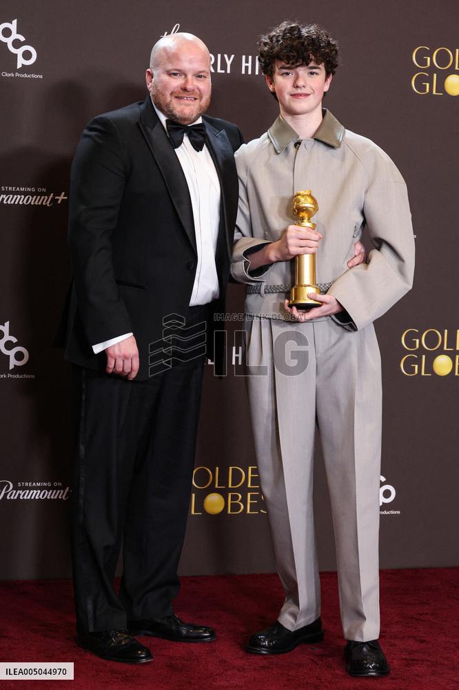 83rd Annual Golden Globe Awards - Press Room