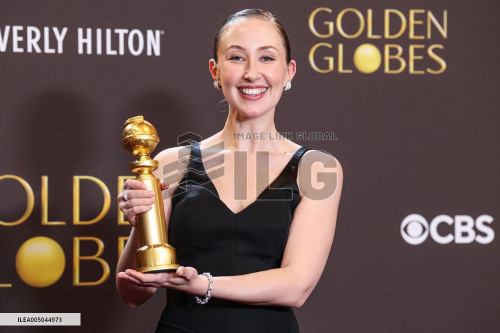 83rd Annual Golden Globe Awards - Press Room