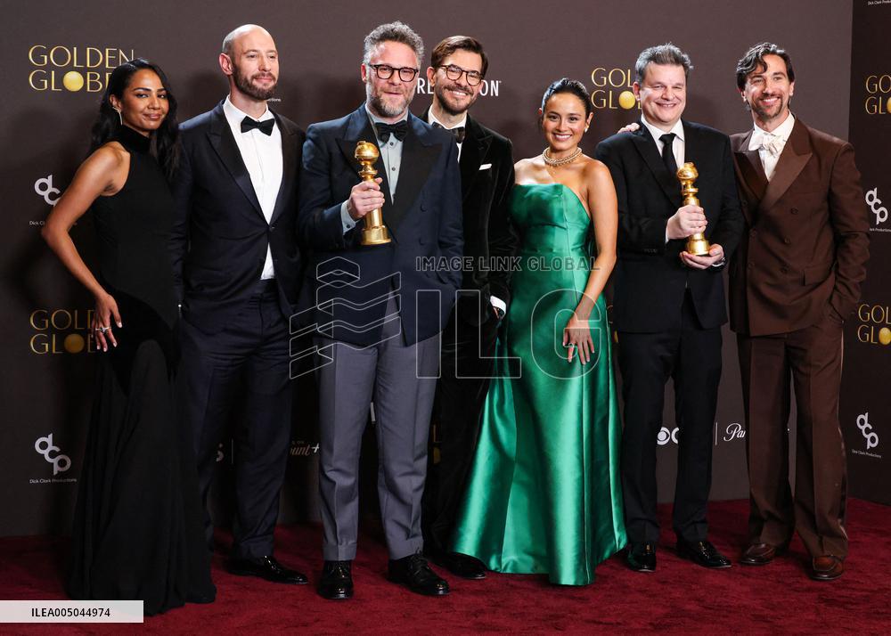 83rd Annual Golden Globe Awards - Press Room