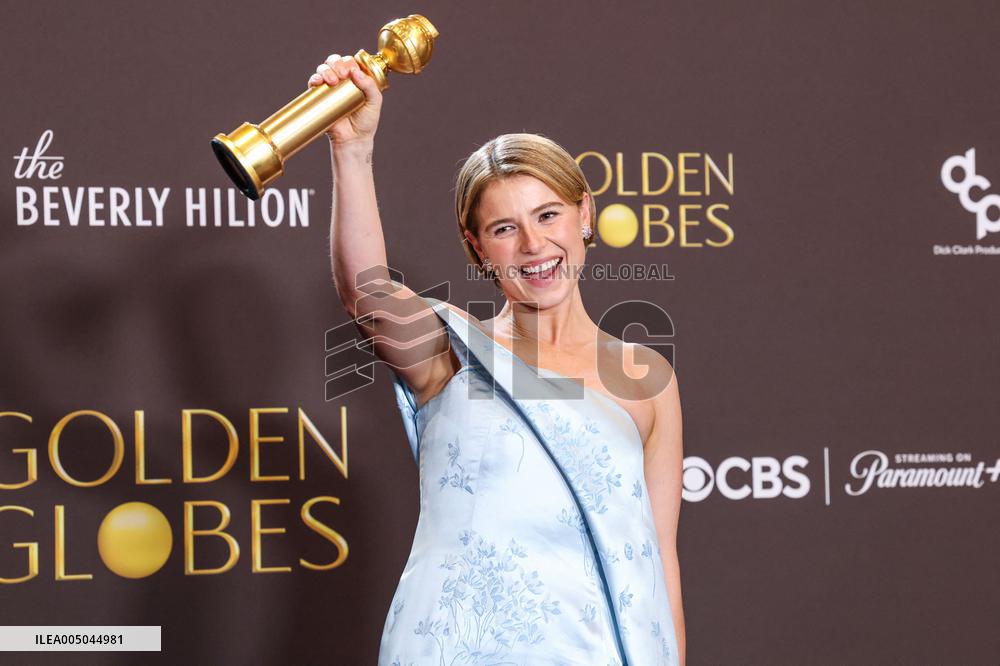 83rd Annual Golden Globe Awards - Press Room