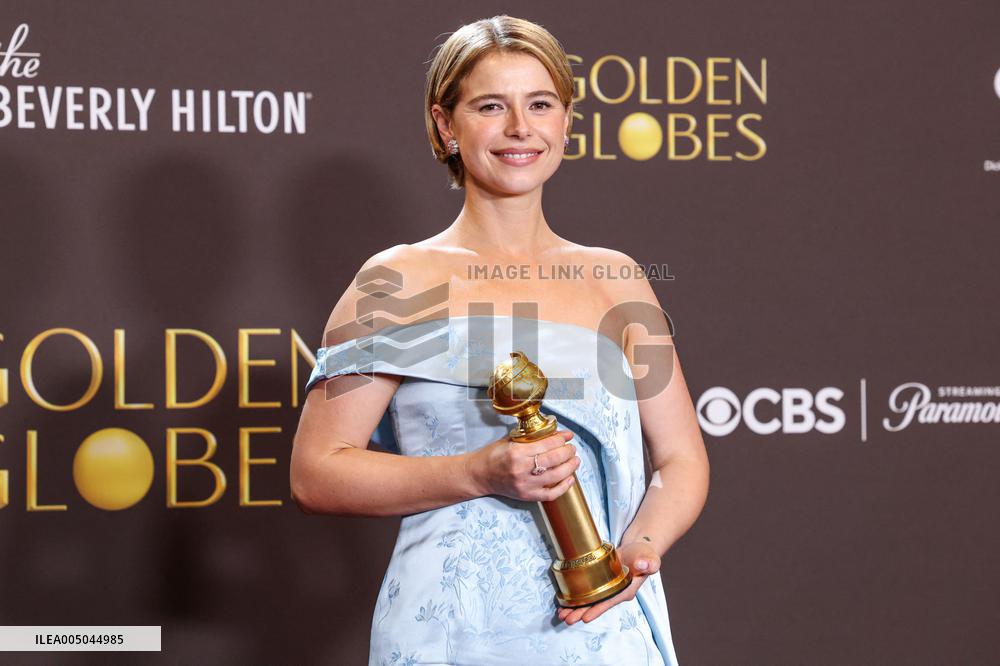 83rd Annual Golden Globe Awards - Press Room