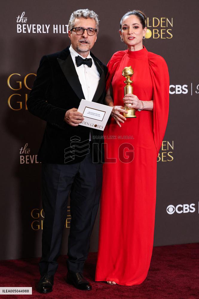 83rd Annual Golden Globe Awards - Press Room