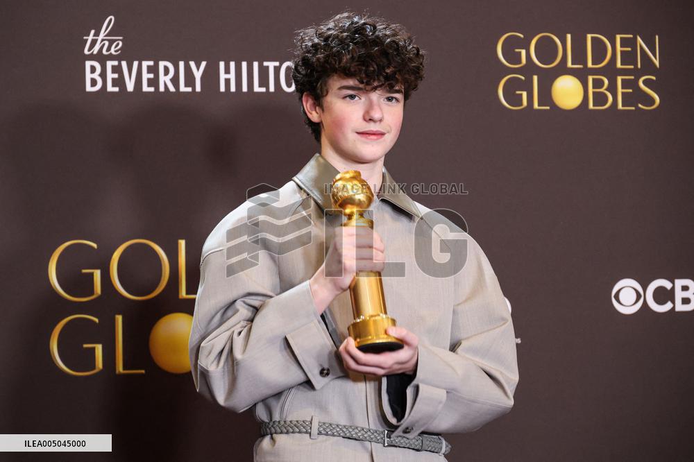 83rd Annual Golden Globe Awards - Press Room