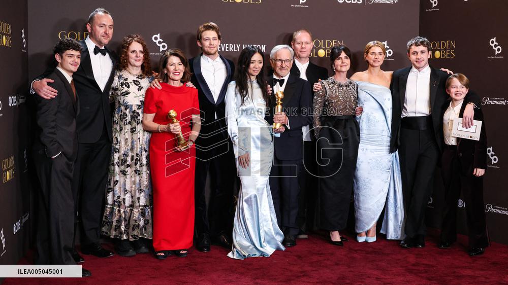 83rd Annual Golden Globe Awards - Press Room