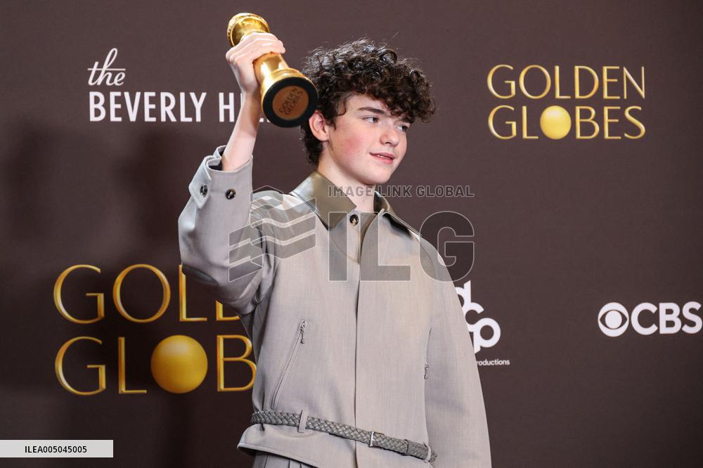 83rd Annual Golden Globe Awards - Press Room