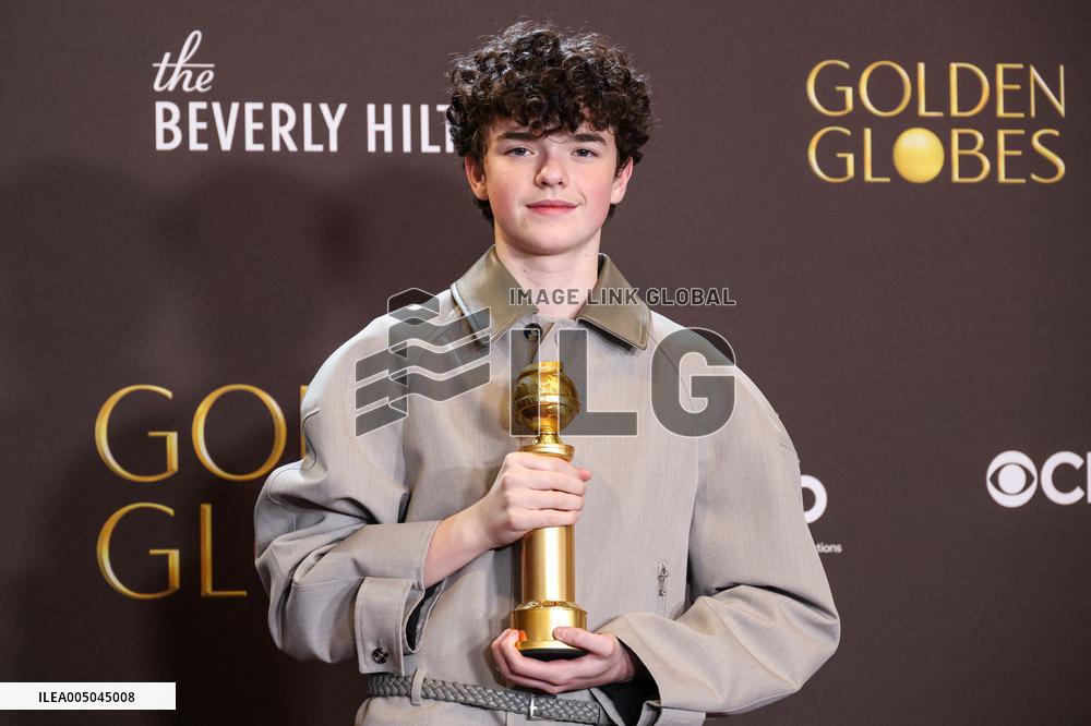 83rd Annual Golden Globe Awards - Press Room