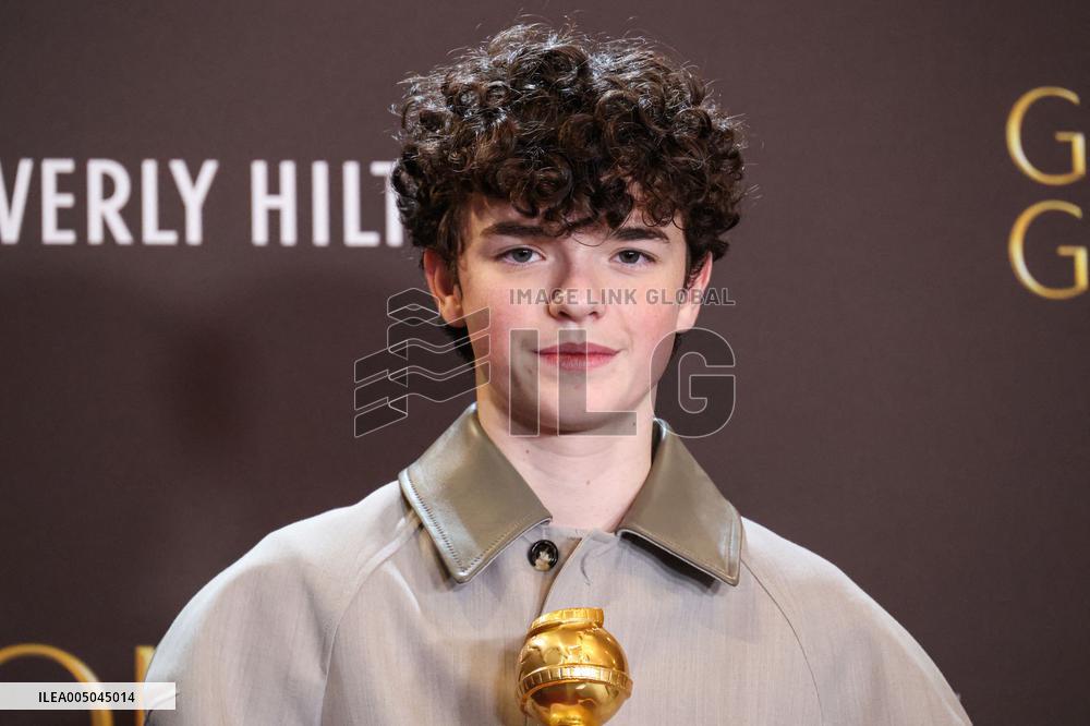 83rd Annual Golden Globe Awards - Press Room