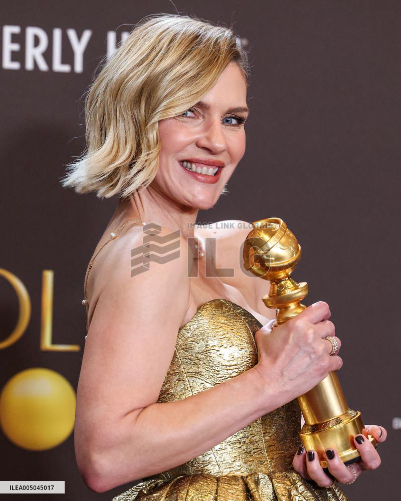 83rd Annual Golden Globe Awards - Press Room