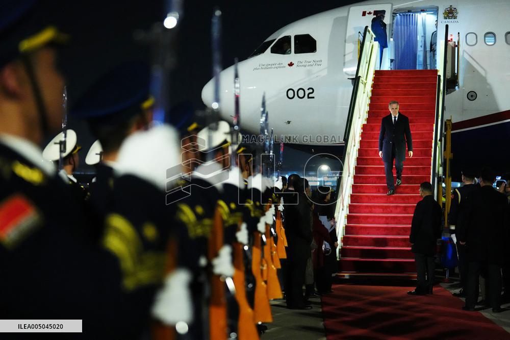 Prime Minister Mark Carney in Beijing