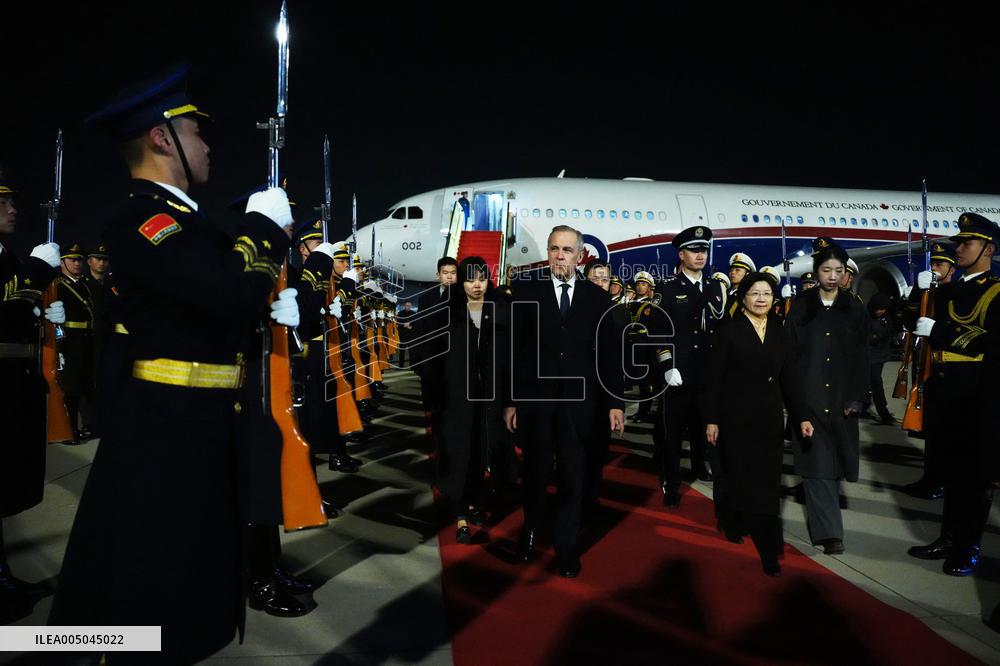 Prime Minister Mark Carney in Beijing