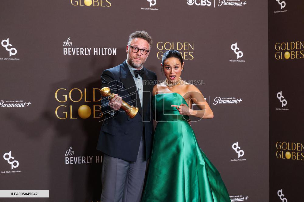 83rd Annual Golden Globe Awards - Press Room