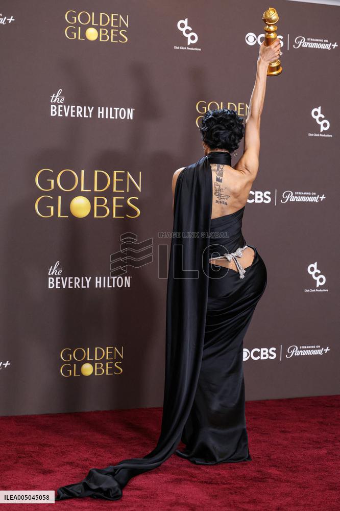 83rd Annual Golden Globe Awards - Press Room