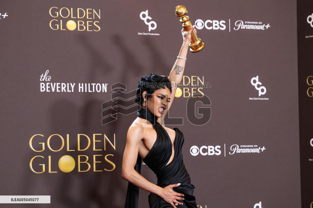 83rd Annual Golden Globe Awards - Press Room
