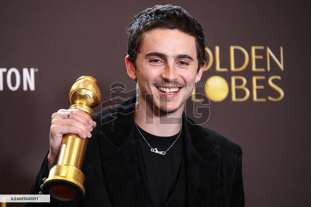 83rd Annual Golden Globe Awards - Press Room