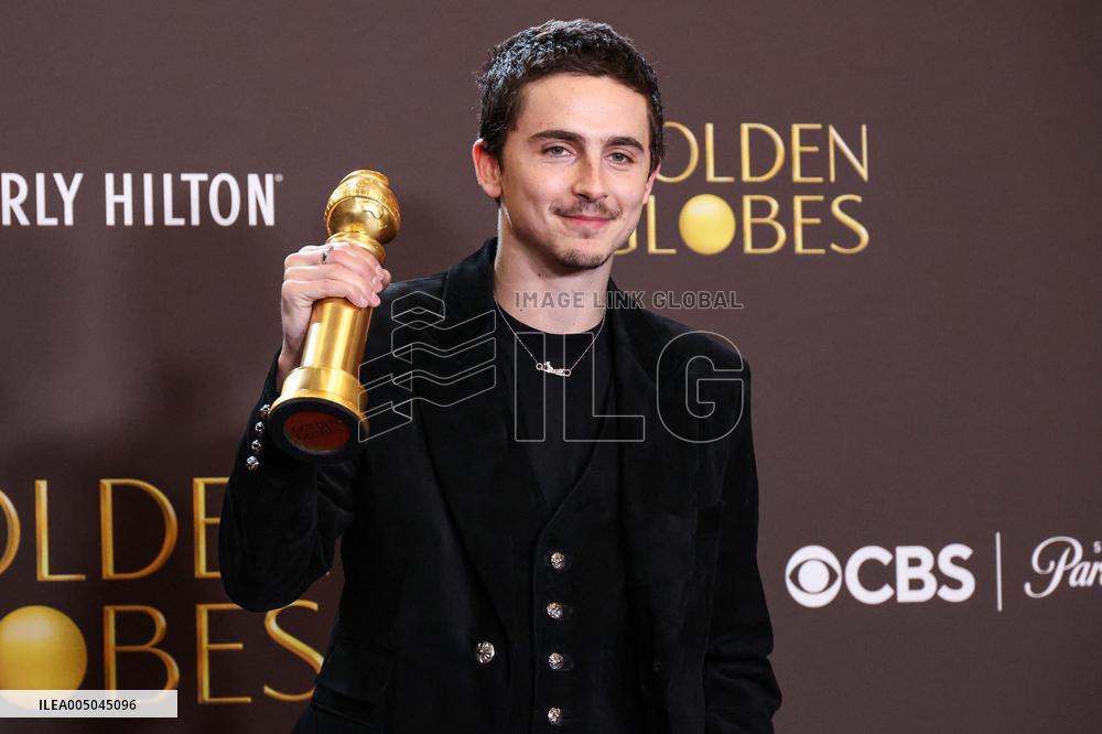 83rd Annual Golden Globe Awards - Press Room