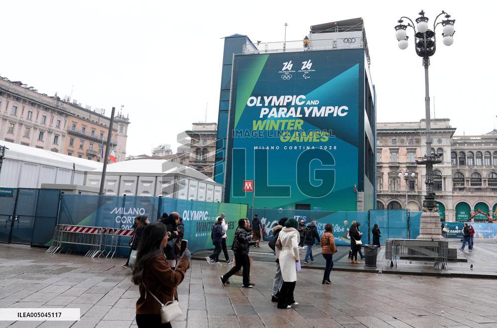 Advertising For Milan-Cortina 2026 Olympics And Paralympics - Milan