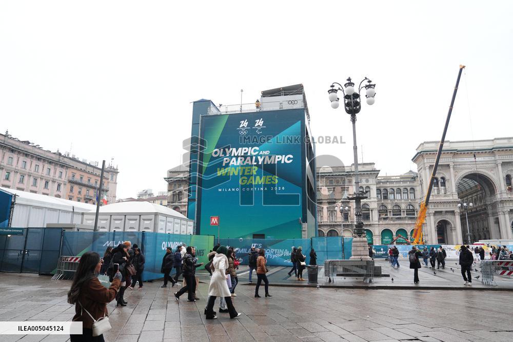 Advertising For Milan-Cortina 2026 Olympics And Paralympics - Milan