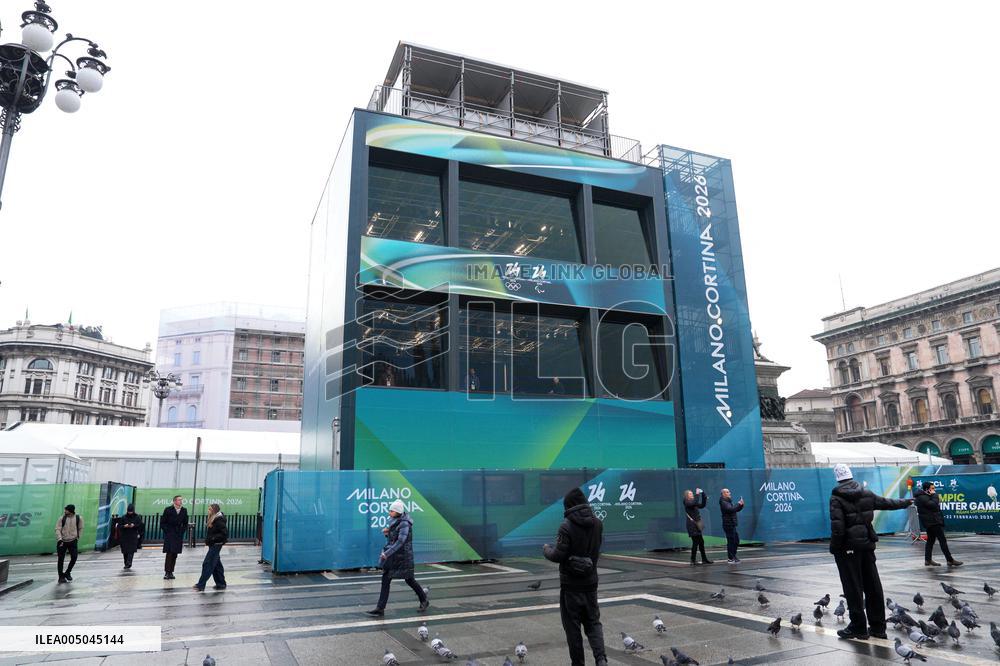 Advertising For Milan-Cortina 2026 Olympics And Paralympics - Milan
