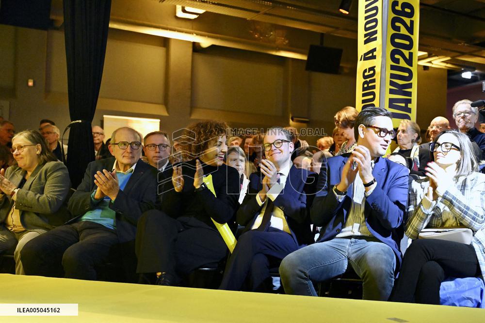 Meeting Pierre Jakubowicz For 2026 Election - Strasbourg