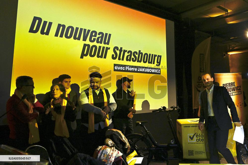 Meeting Pierre Jakubowicz For 2026 Election - Strasbourg
