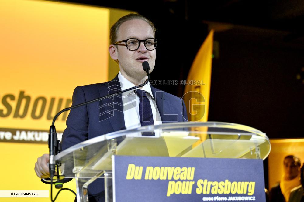 Meeting Pierre Jakubowicz For 2026 Election - Strasbourg