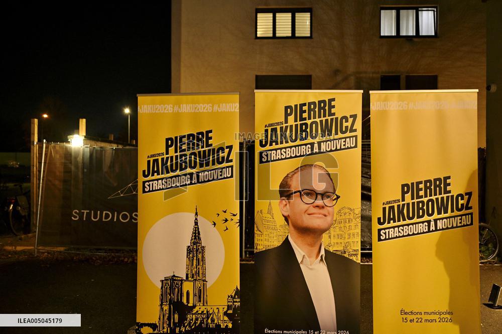Meeting Pierre Jakubowicz For 2026 Election - Strasbourg