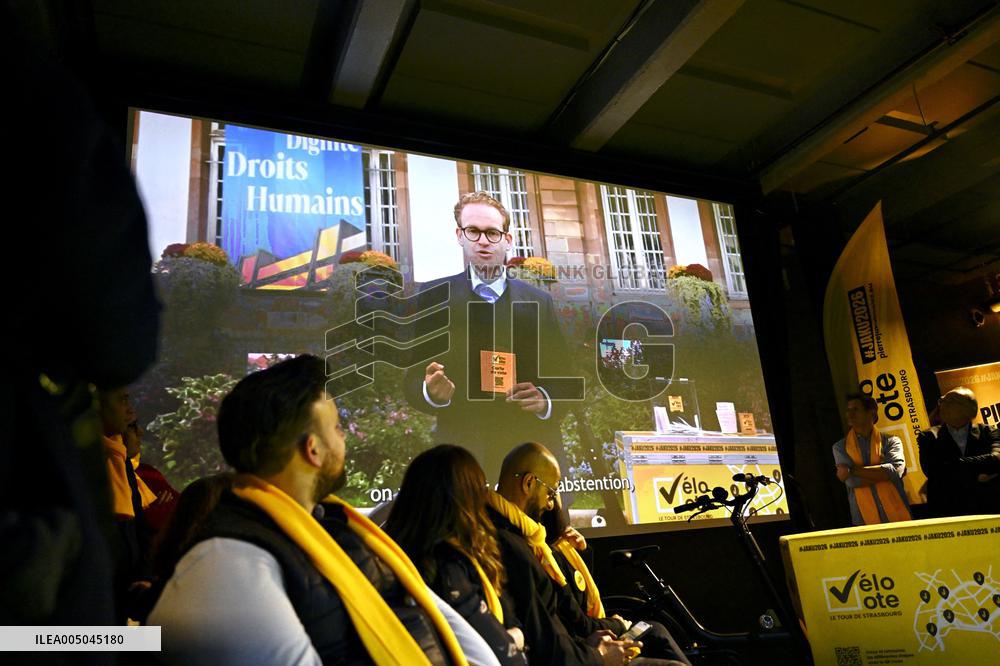 Meeting Pierre Jakubowicz For 2026 Election - Strasbourg