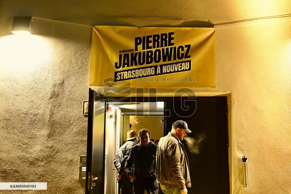 Meeting Pierre Jakubowicz For 2026 Election - Strasbourg
