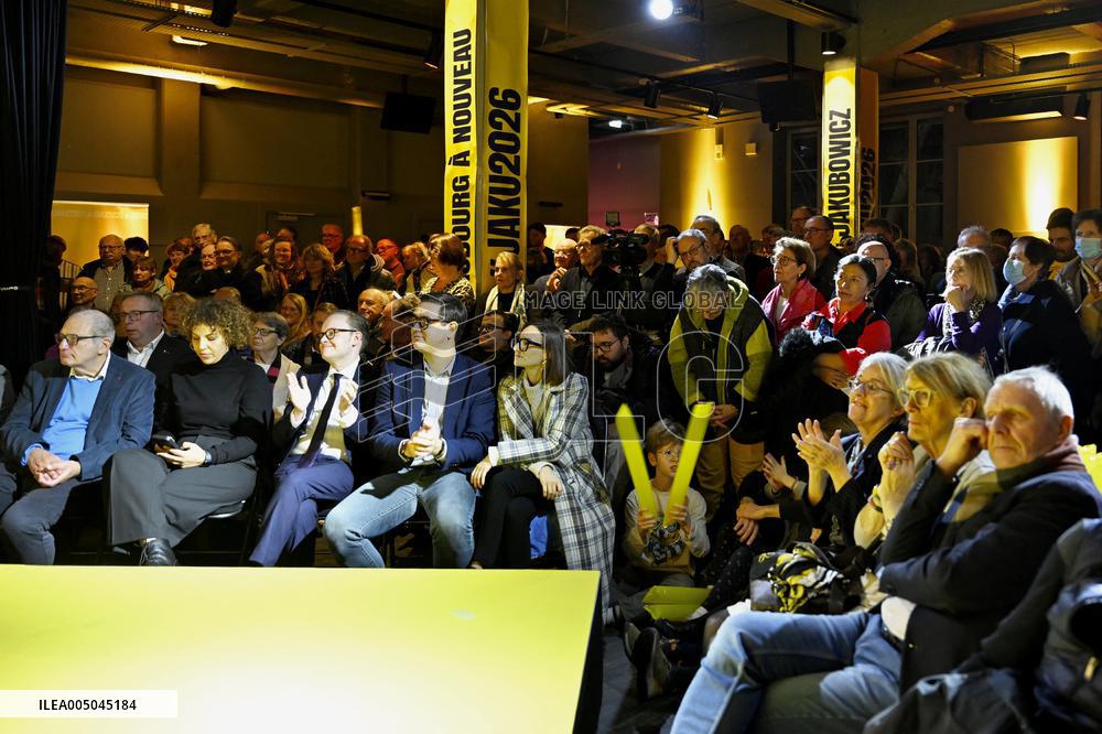 Meeting Pierre Jakubowicz For 2026 Election - Strasbourg