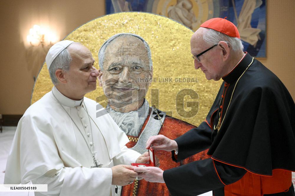 Mosaic Portrait of Pope Leo XIV for St. Paul Outside the Walls Basilica - Vatican