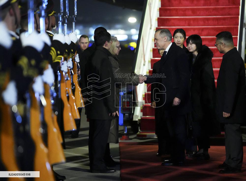 Prime Minister Mark Carney in Beijing