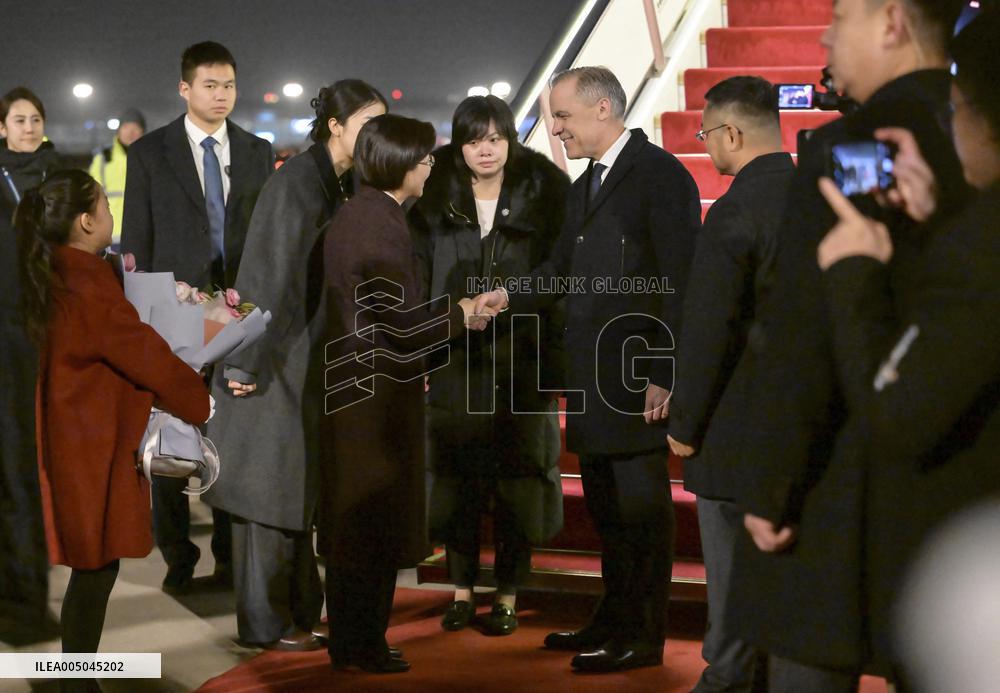 Prime Minister Mark Carney in Beijing