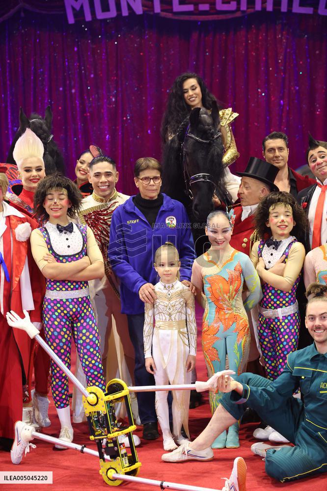 NO TABLOIDS - Princess Stéphanie Launches 48th Circus Festival - Monaco
