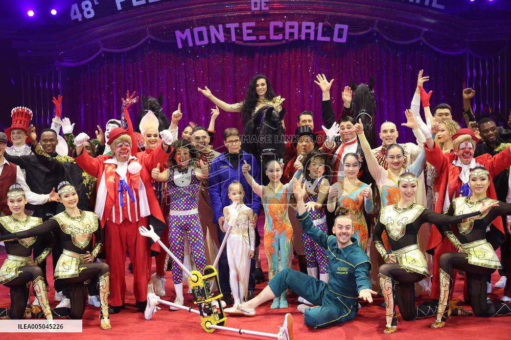 NO TABLOIDS - Princess Stéphanie Launches 48th Circus Festival - Monaco