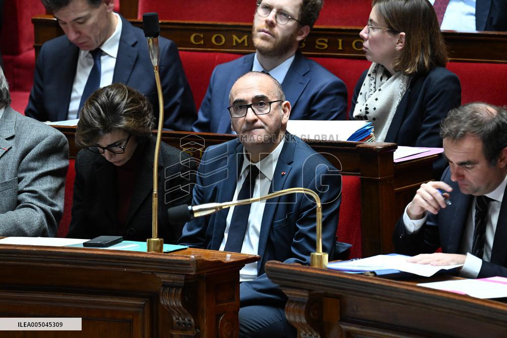 Session of Questions to The Government - Paris