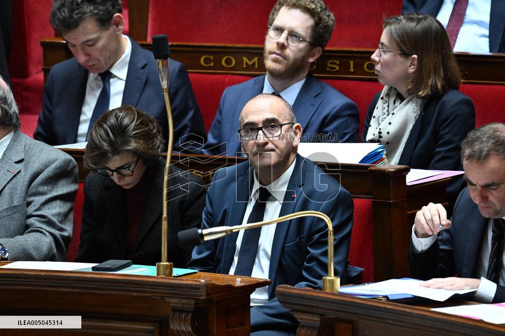 Session of Questions to The Government - Paris
