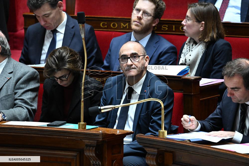 Session of Questions to The Government - Paris