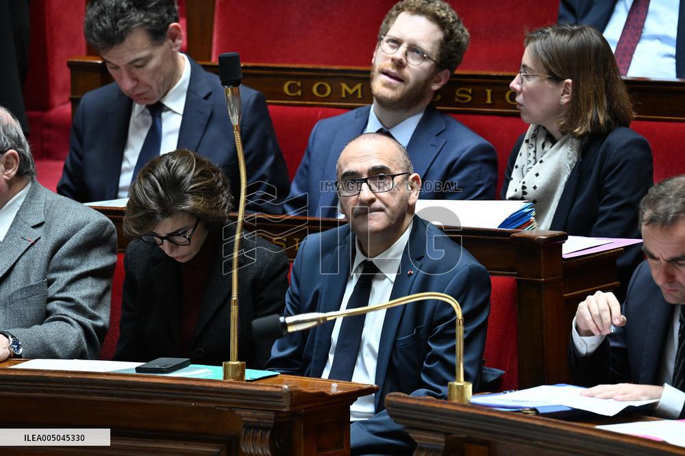 Session of Questions to The Government - Paris