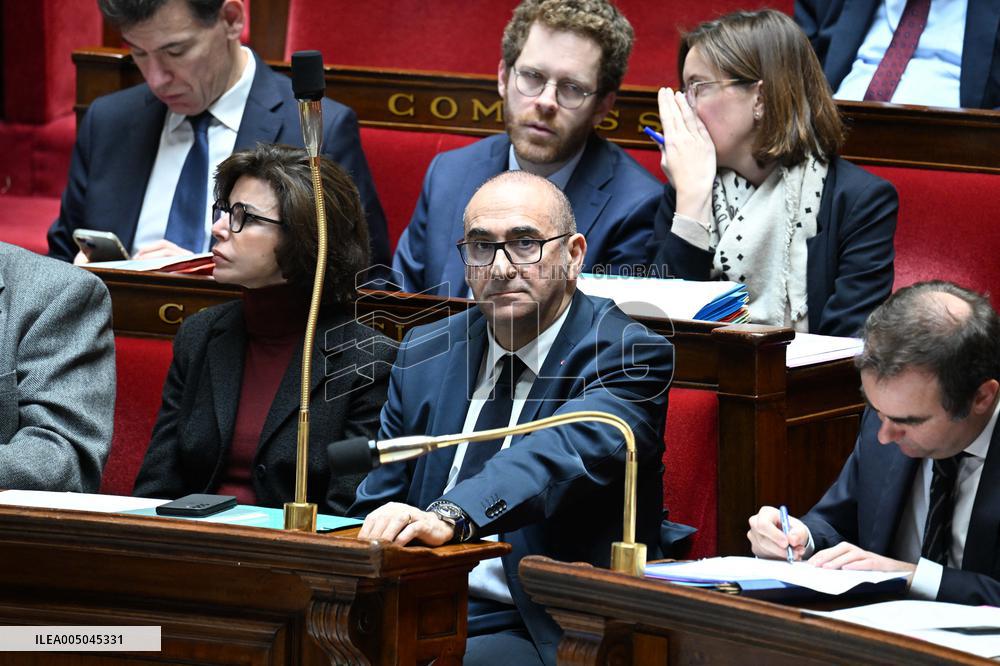 Session of Questions to The Government - Paris
